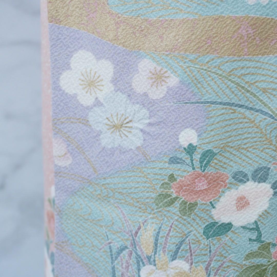 訪問着 フルセットa467E 七五三　入学式　お宮参り　結婚式　裄丈69