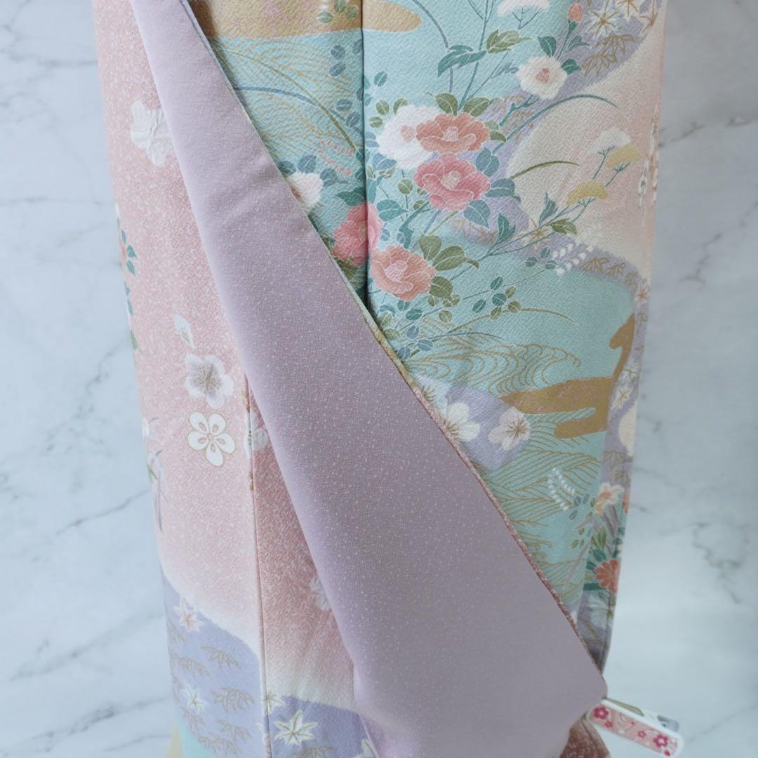 訪問着 フルセットa467E 七五三　入学式　お宮参り　結婚式　裄丈69