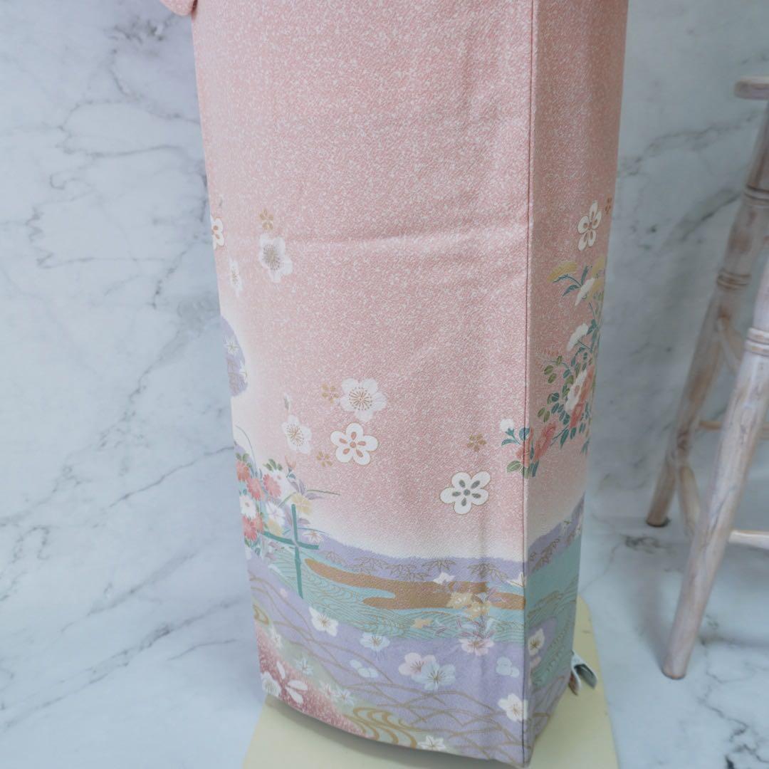 訪問着 フルセットa467E 七五三　入学式　お宮参り　結婚式　裄丈69