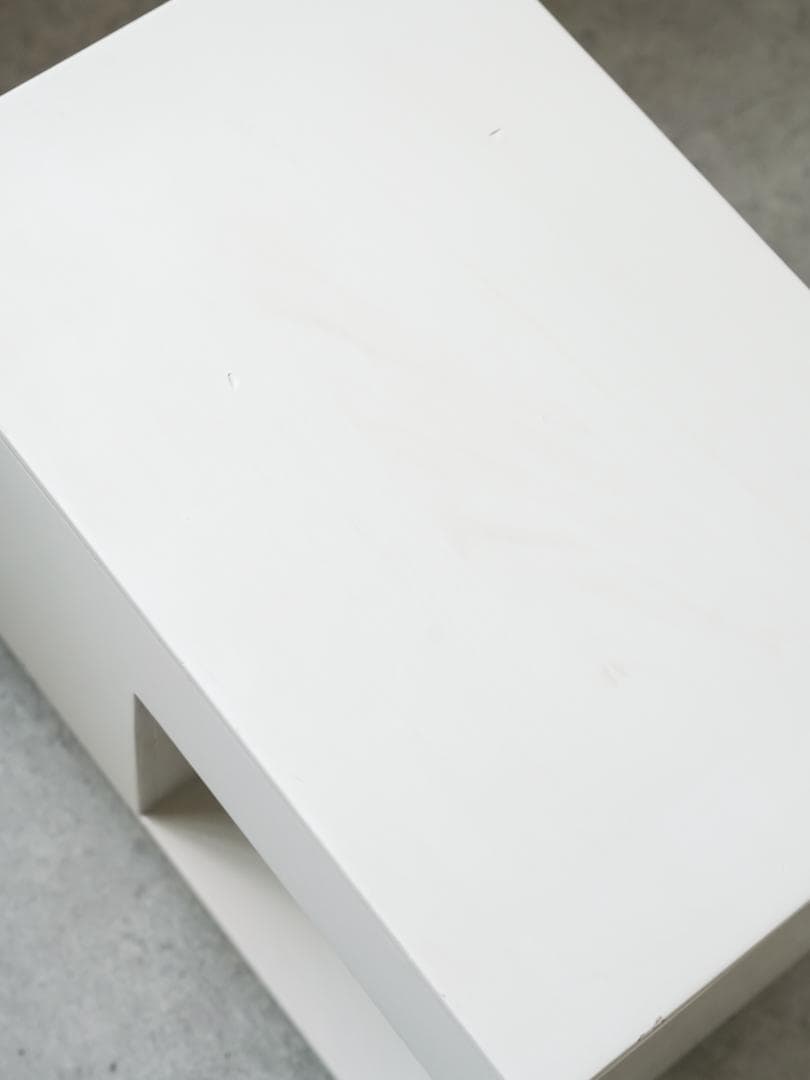 vintage サイドテーブル ミラー付きワゴン/収納 ミニマル