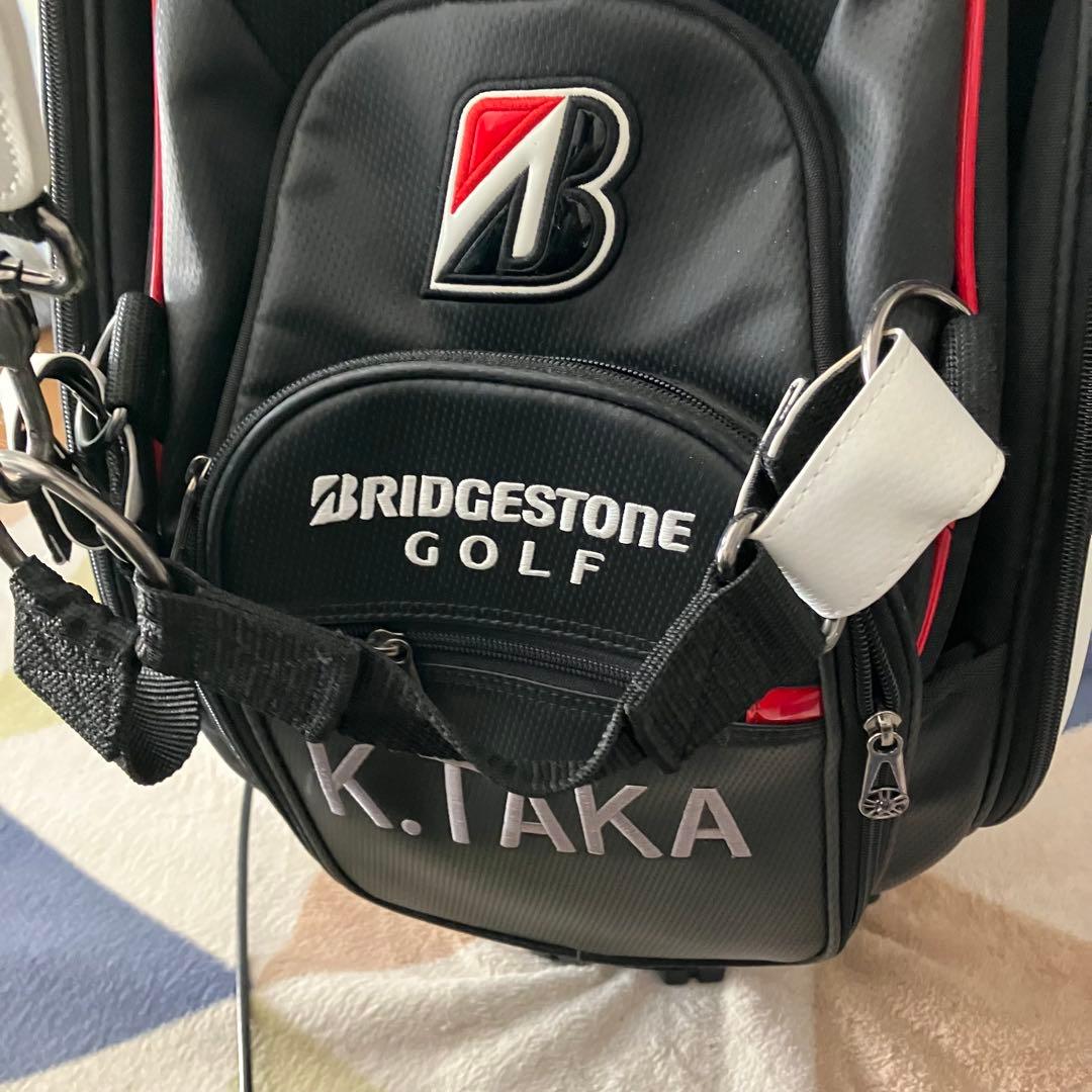 BRIDGESTONE ブリヂストンゴルフ 3点式キャディバック ネーム刺繍有