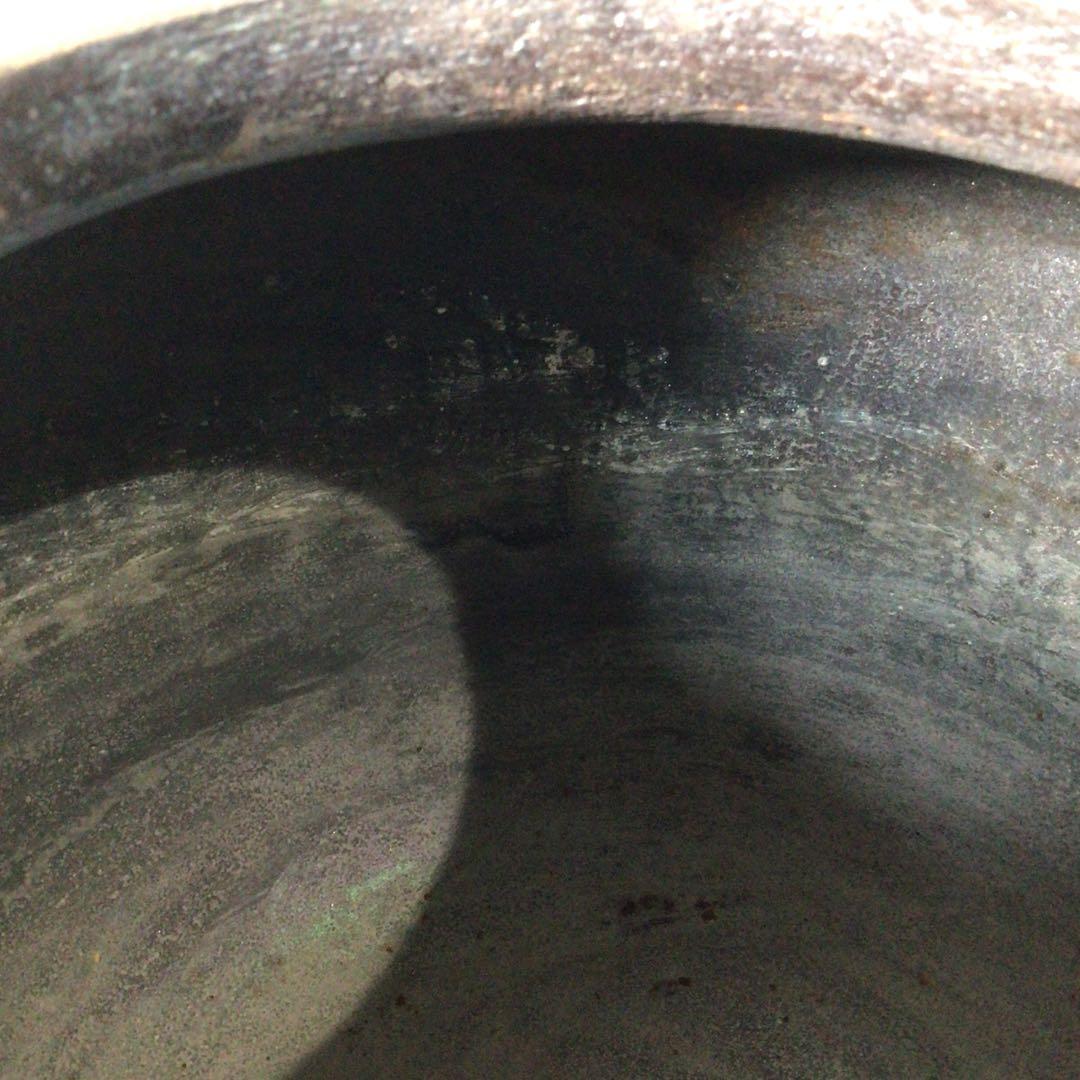 Ｒ８２２　茶釜　『釜師　菊地政光造』『阿弥陀堂釜』　共箱　茶道具