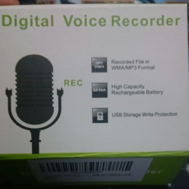 最小録音機。録撮機。