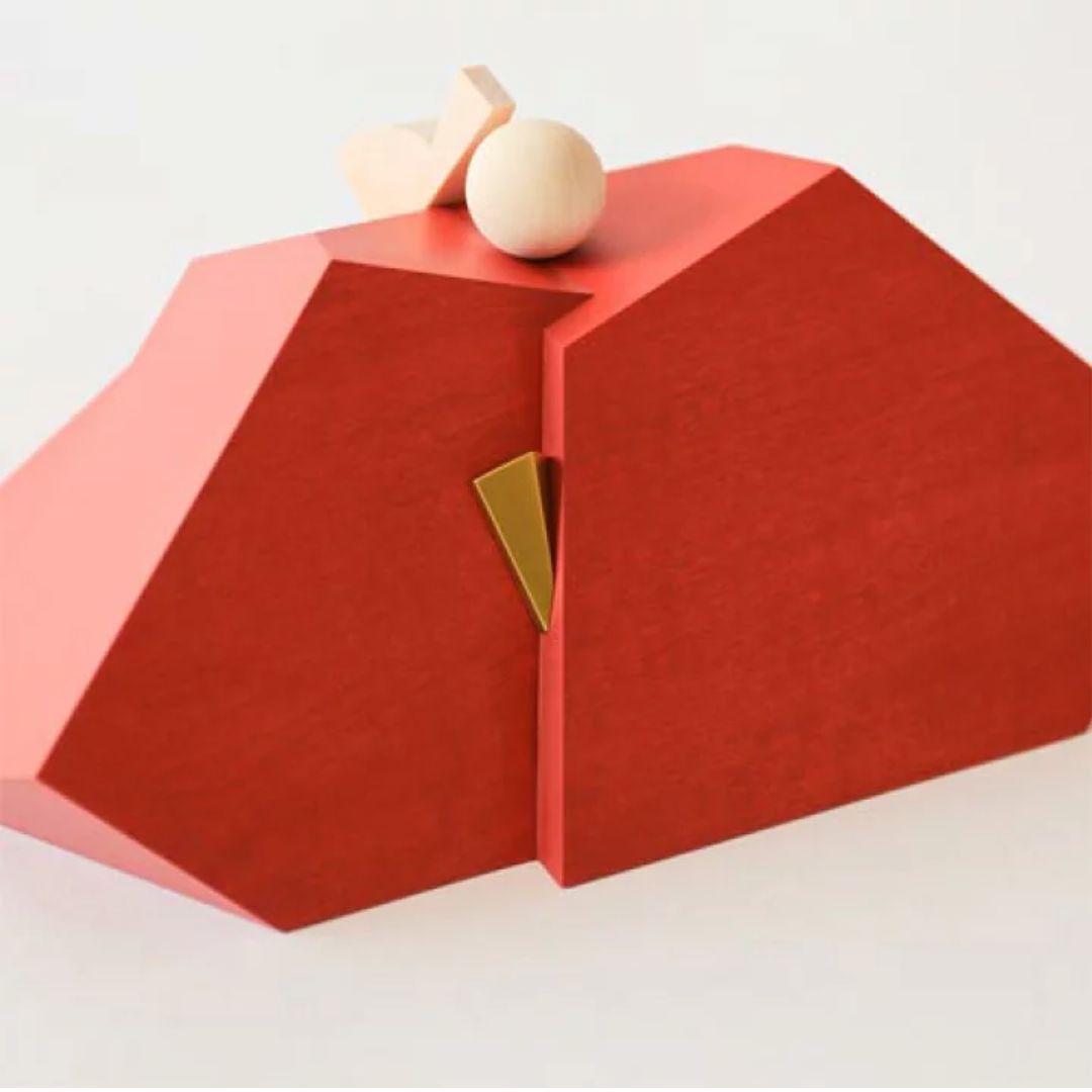 旭川クラフト T.MOTOI T.モトイ MHI-06 木製 モダン雛人形