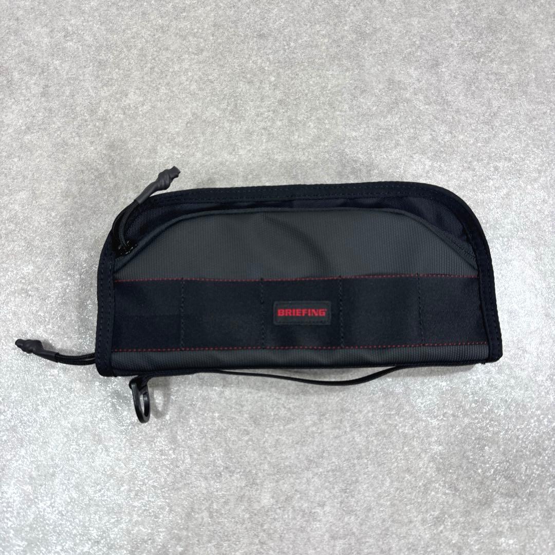 未使用級 BRIEFING ブリーフィング 2way トラベルポーチ 小物入れ