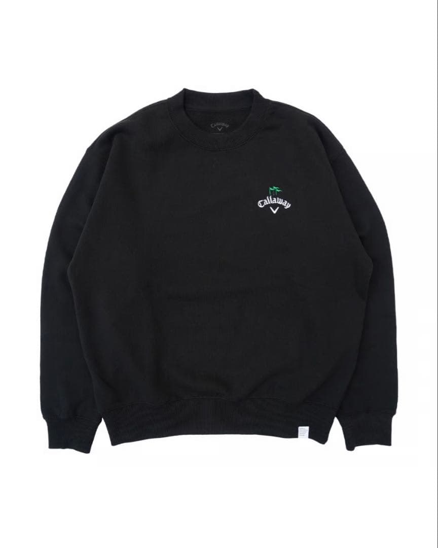 マーカー付・CLUBHAUS × CALLAWAY スウェットシャツ　Lサイズ