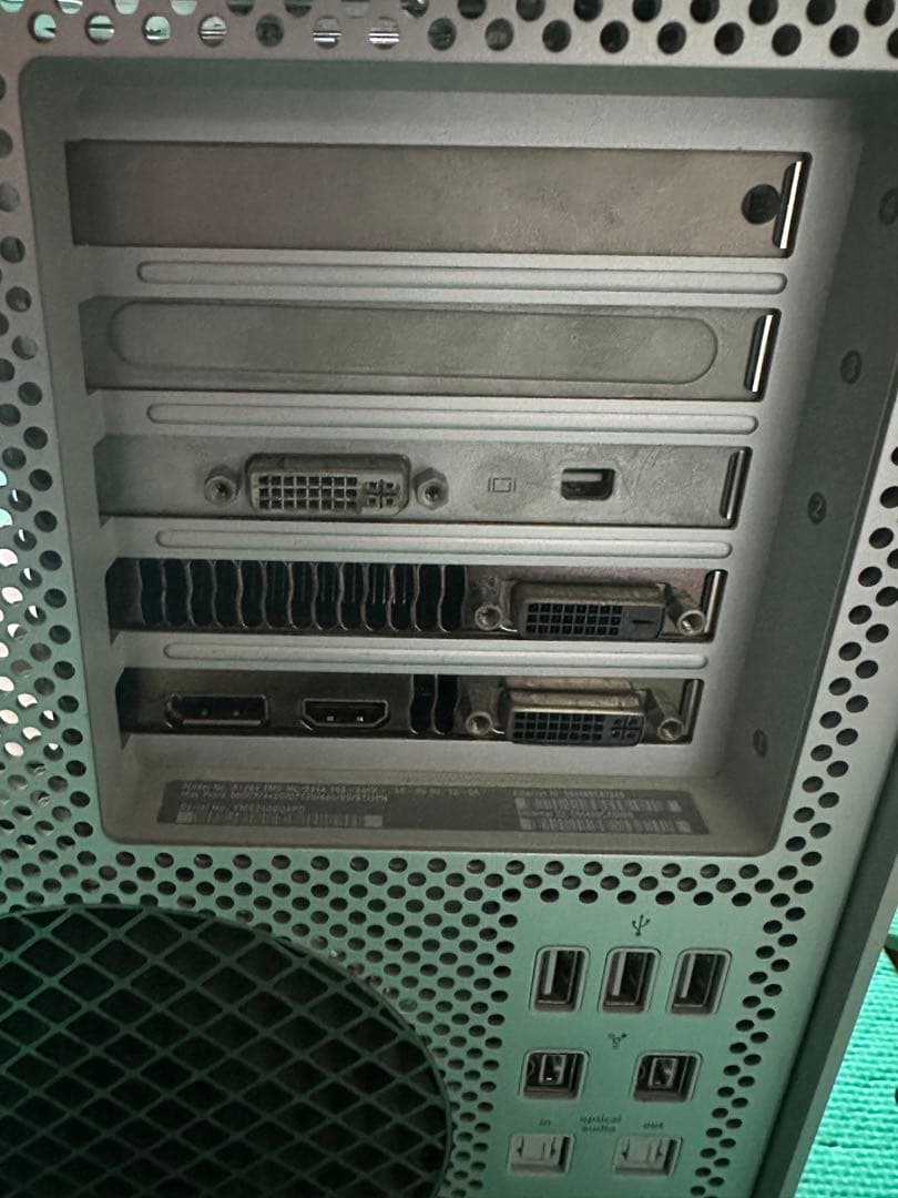 Macpro A1289 2009 5.1ファームアップ済み　ジャンク