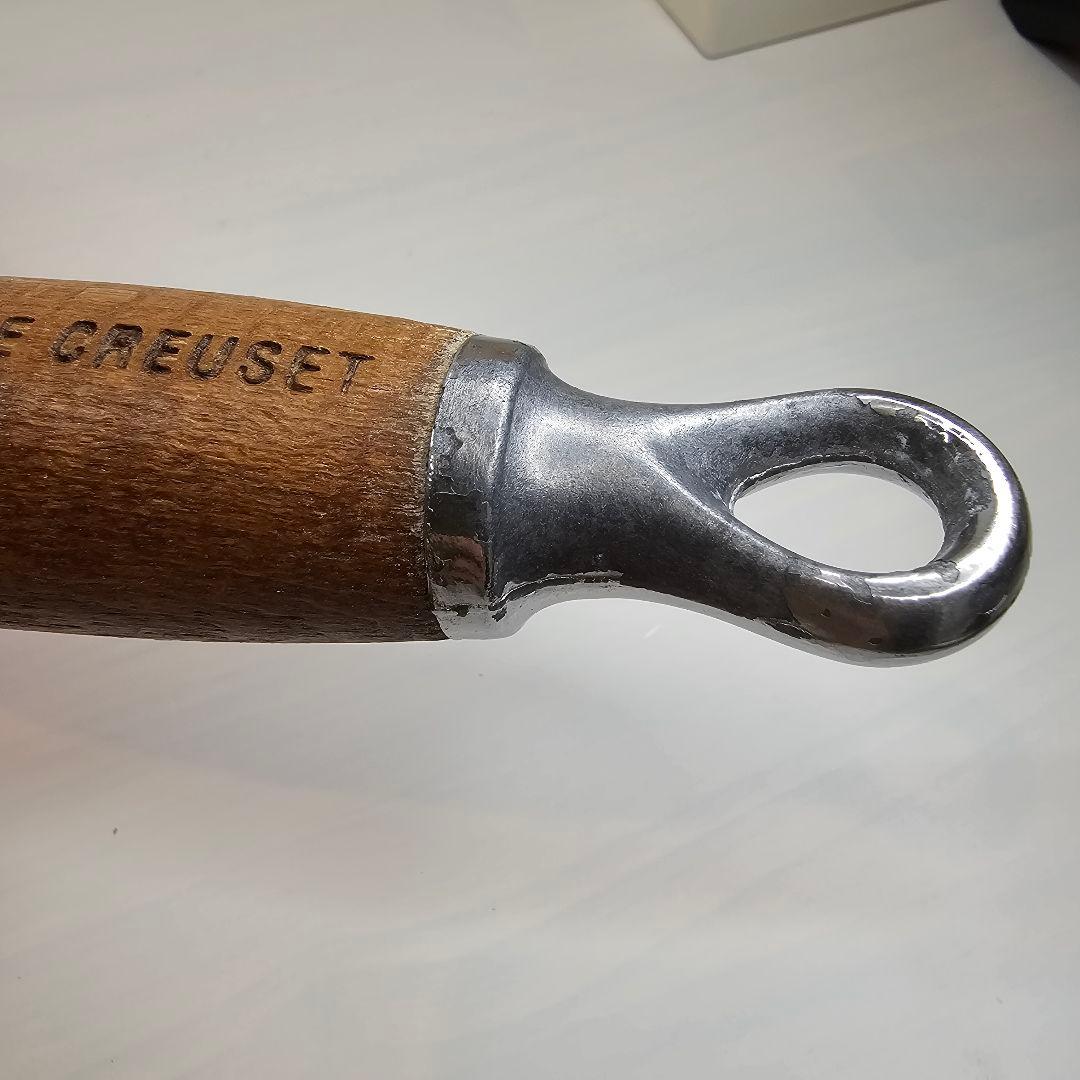 廃盤 ル・クルーゼ LE CREUSET ウッドハンドル ソースパン 18cm