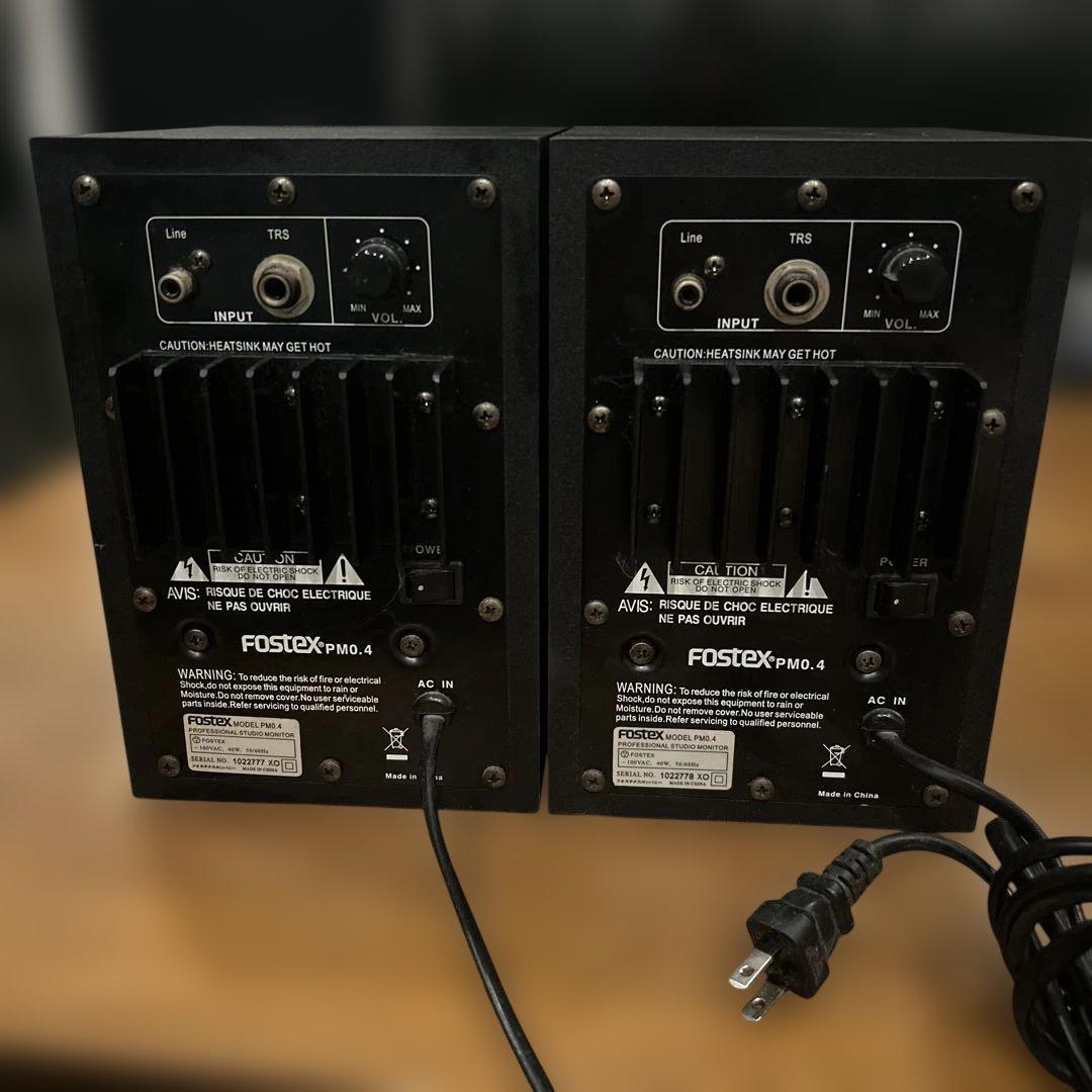 Fostex PM0.4 ブラックスピーカー