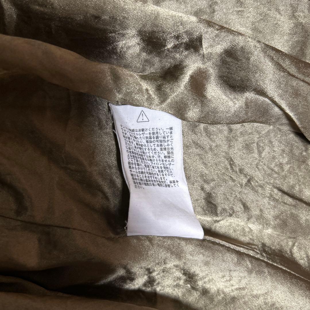 NICENESS KHANH ベロアベスト ベルベット　L ブラウン