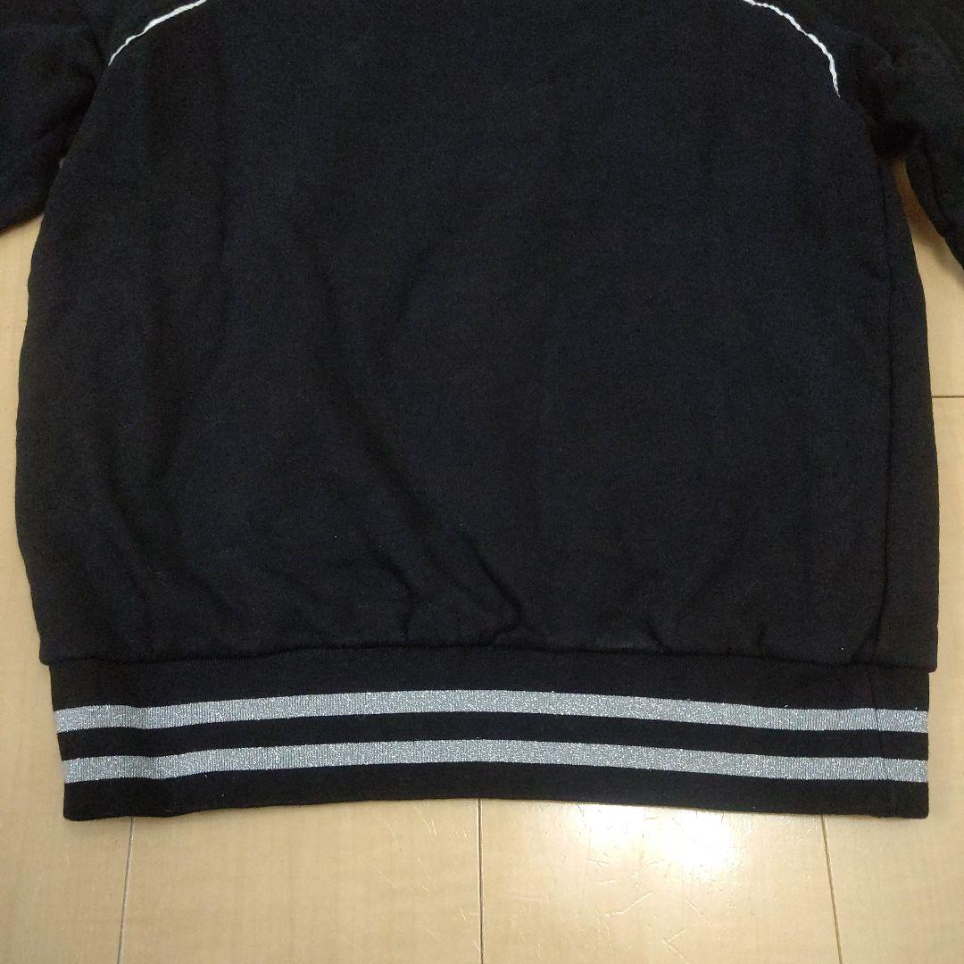 ★BALMAIN レディース シルバーラメ ロゴスウェット 中綿★