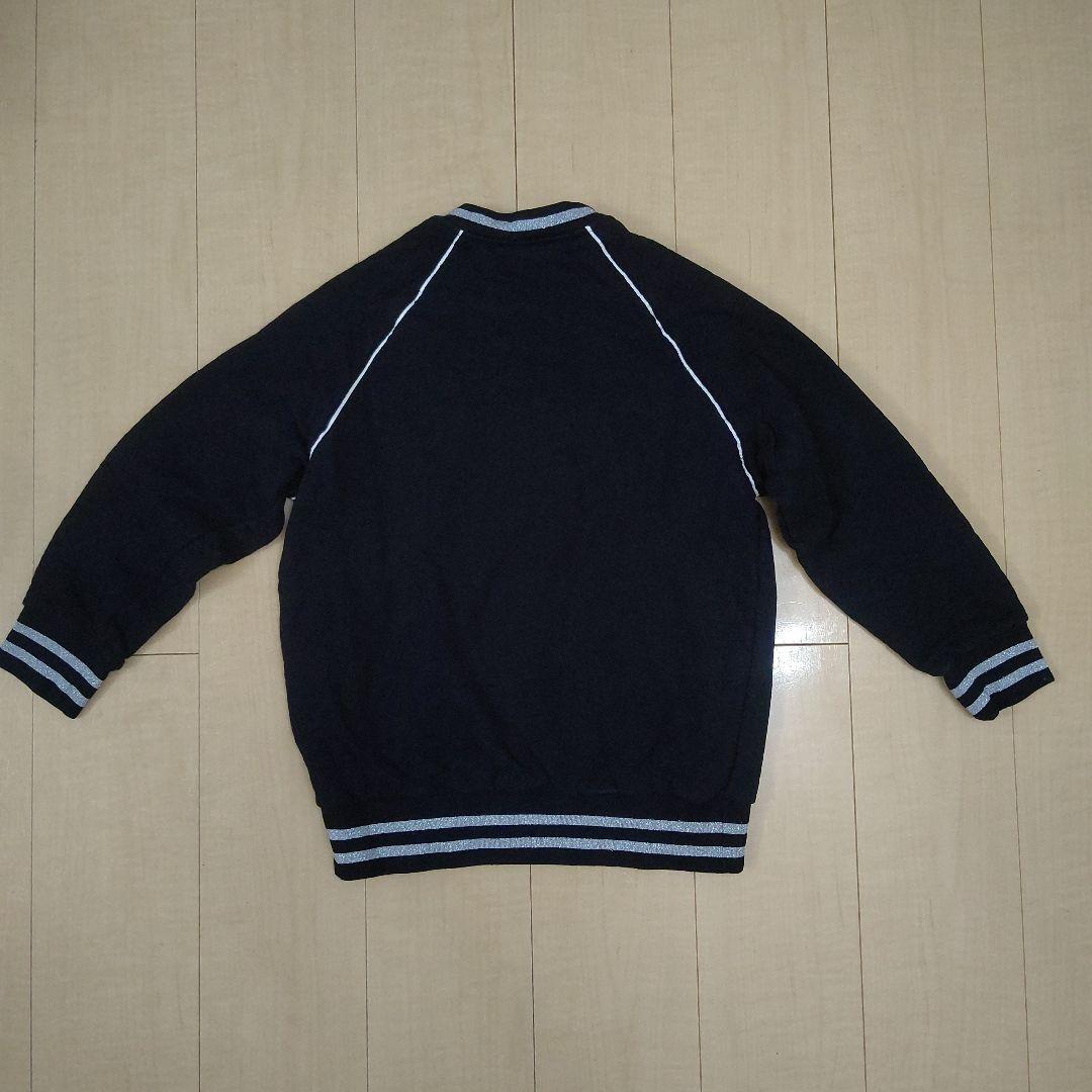 ★BALMAIN レディース シルバーラメ ロゴスウェット 中綿★