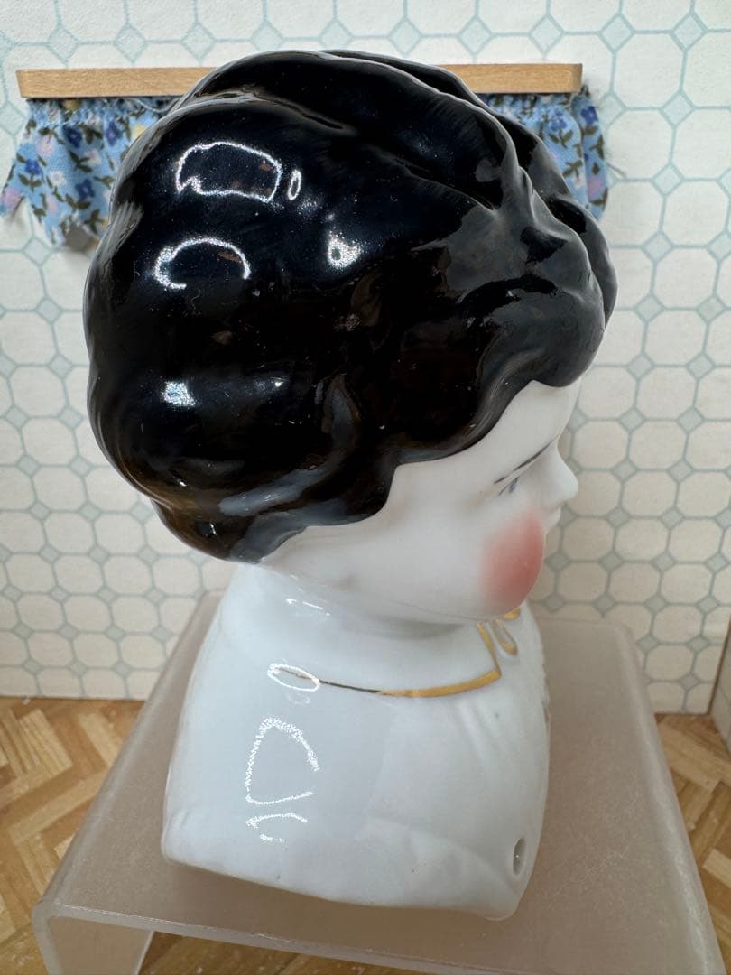 n*o様 ドイツ　アンティーク　チャイナドール　ヘッド　アグネス