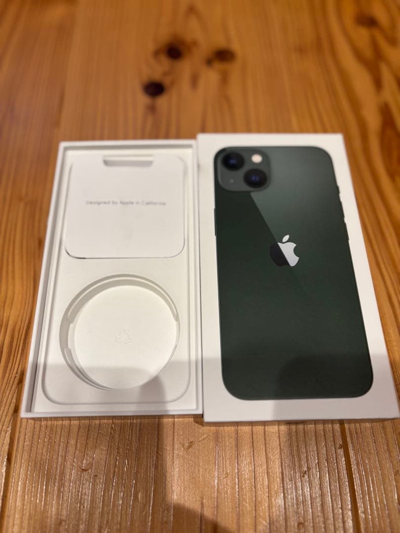 やまやま 【美品】Apple iPhone 13グリーン 本体 256G
