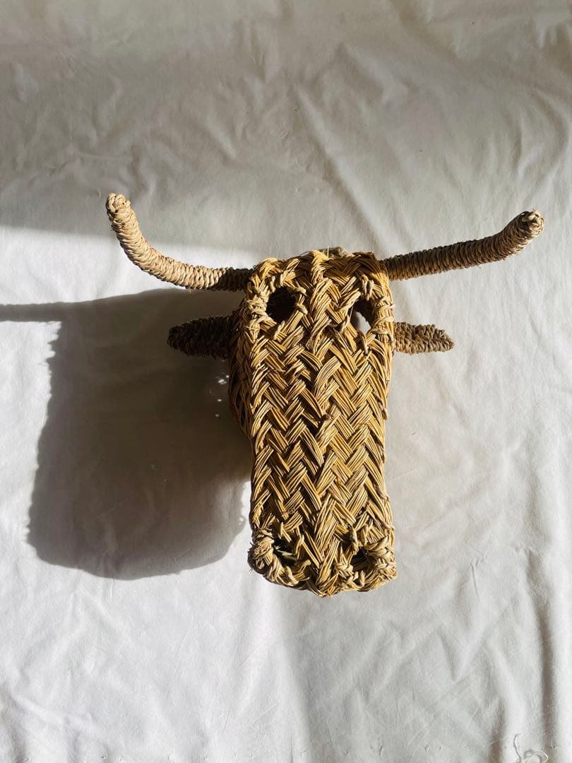 スペイン 手編み アニマルトロフィー 一点物