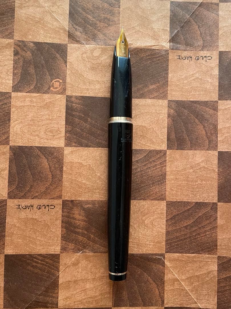 PARKER 万年筆 黒 18Kペン先