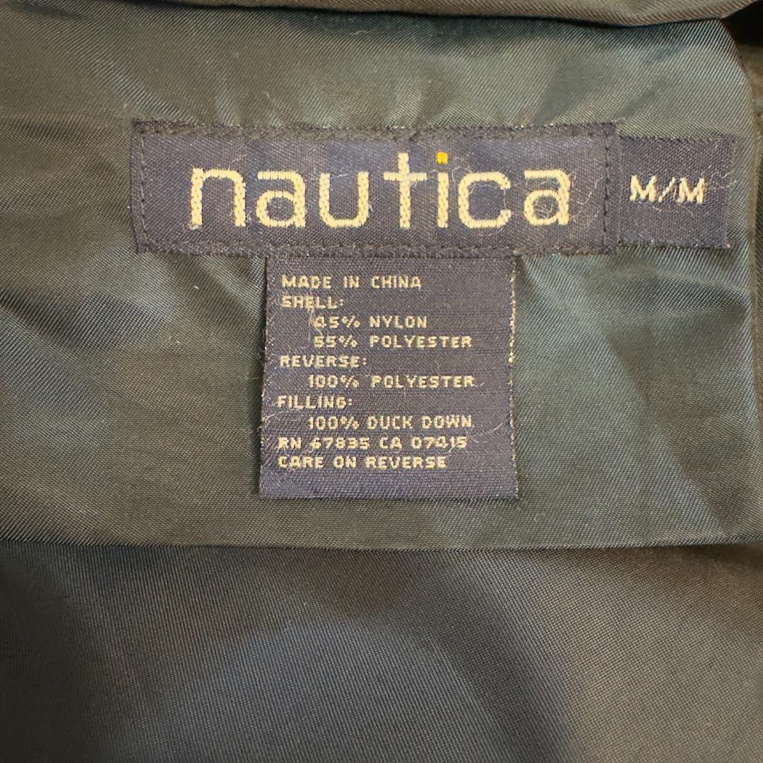 NAUTICA 90s 超肉厚 リバーシブル ダウンジャケット