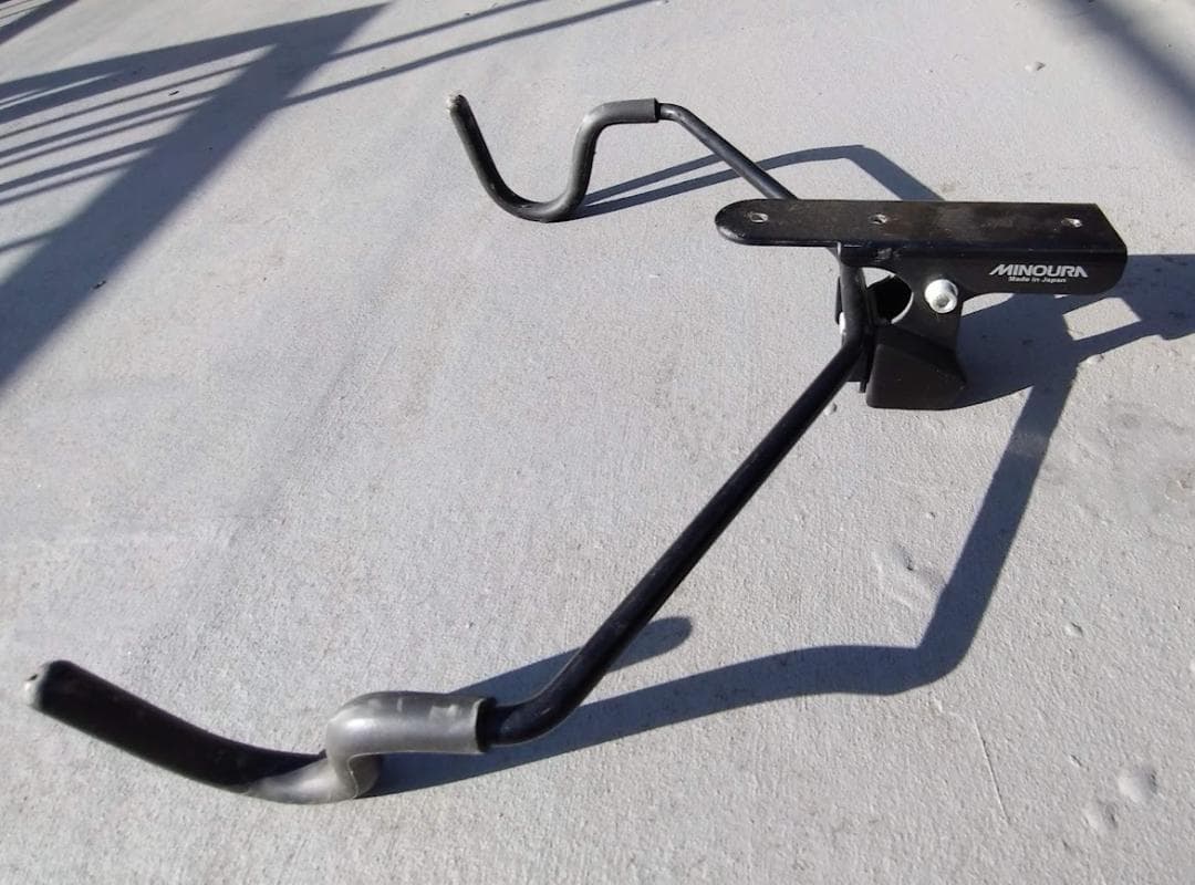 ミノウラ　ローラー台＆バイクラック、 トピーク　ミニモーフ　軽ポンプ