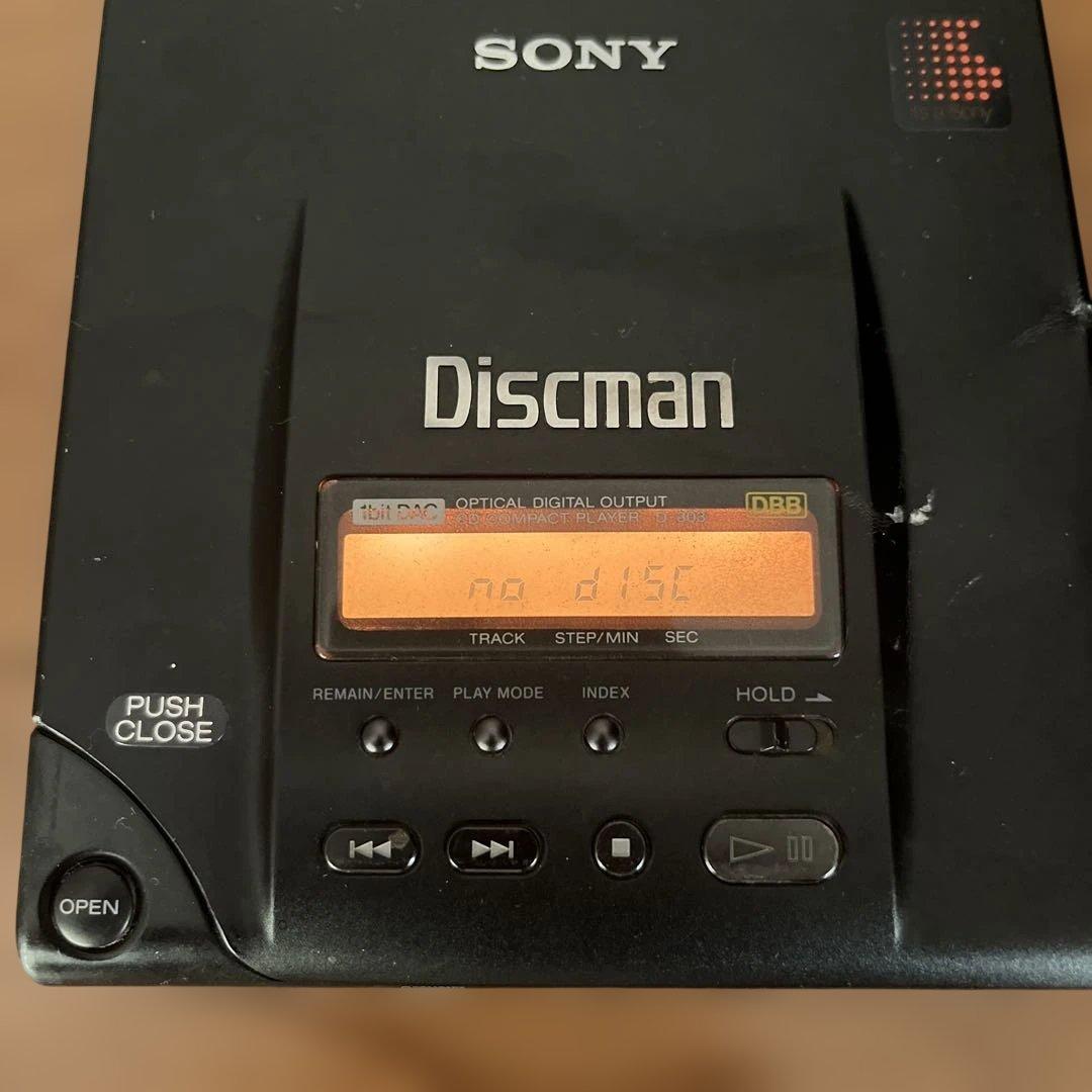 SONY D iscman D-303 本体 ジャンク品