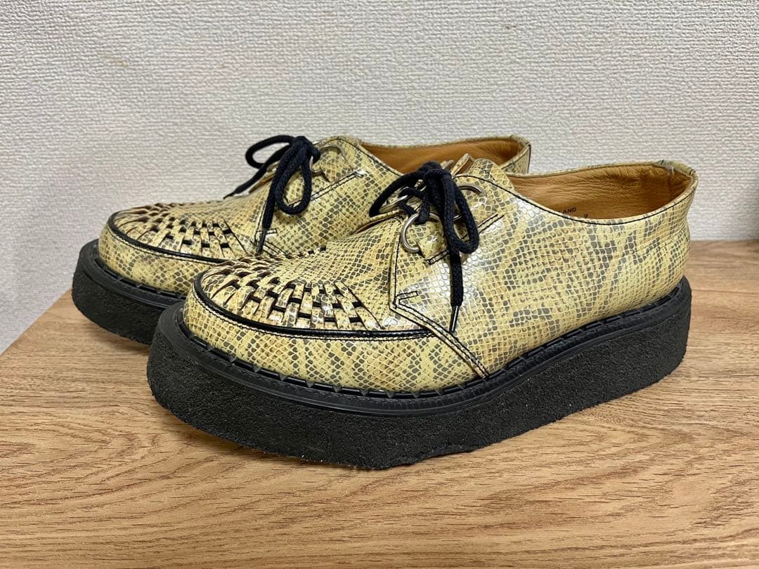 E COX 3588 V1B スネーク パイソン 蛇柄 UK9 28