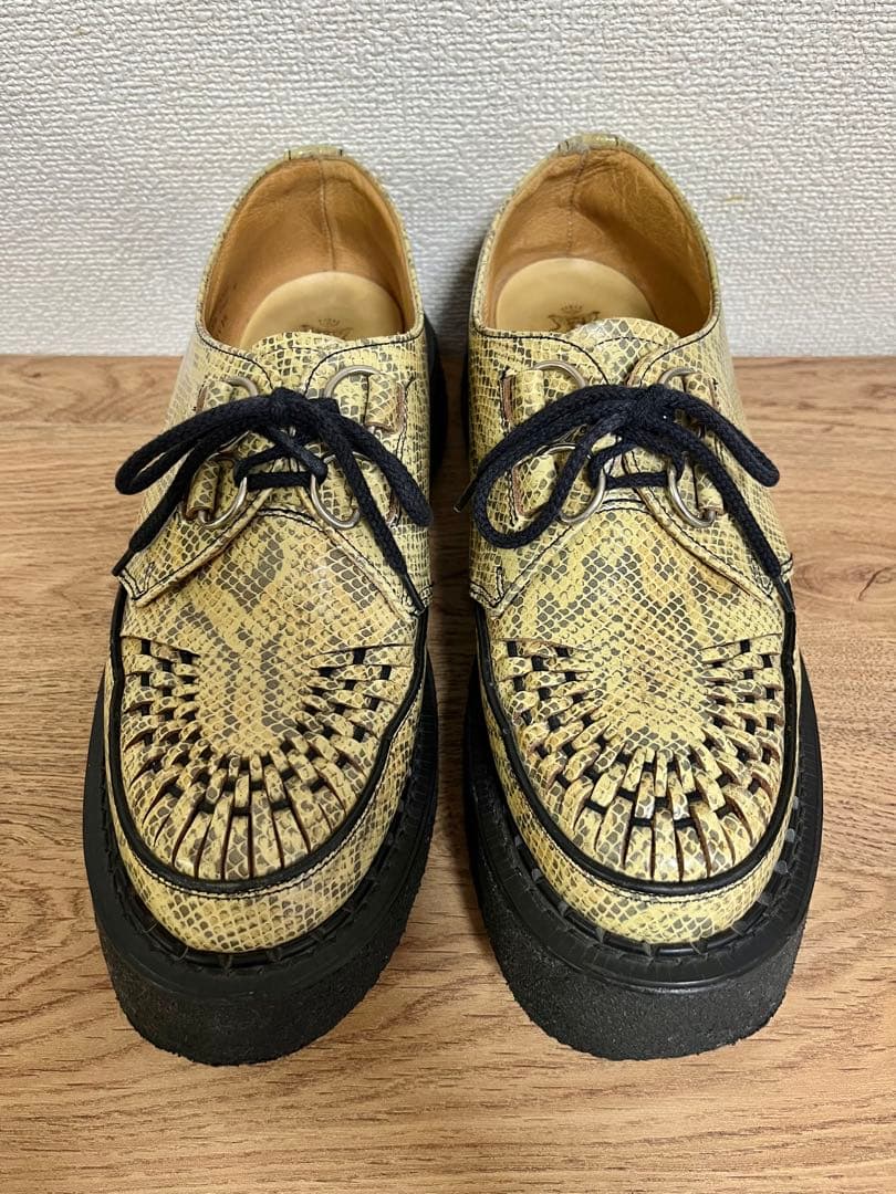 E COX 3588 V1B スネーク パイソン 蛇柄 UK9 28