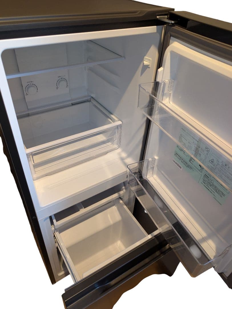 AQUA 冷蔵庫 135L AQR-14P 2023年製 ダークシルバー 2ドア