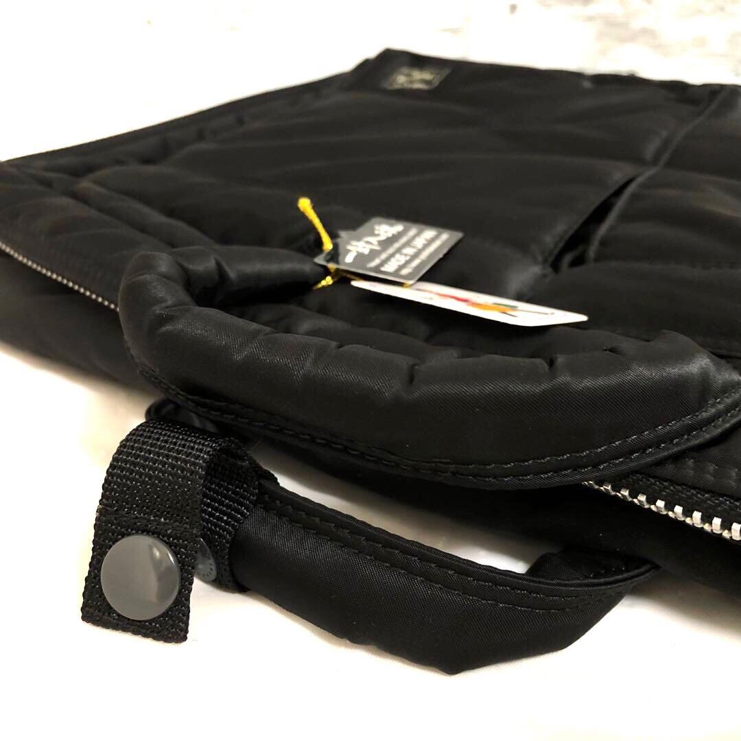 新品未使用✨廃盤 ポータータンカー ビジネスバッグ 3way A4可 大容量 黒