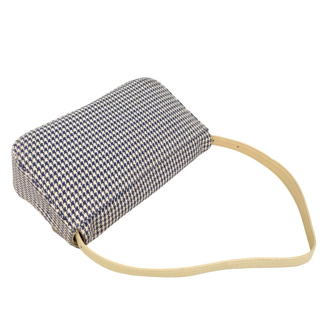 本物 良品 ■ジバンシー■千鳥格子 キャンバス ショルダーバッグ ハンドバッグ
