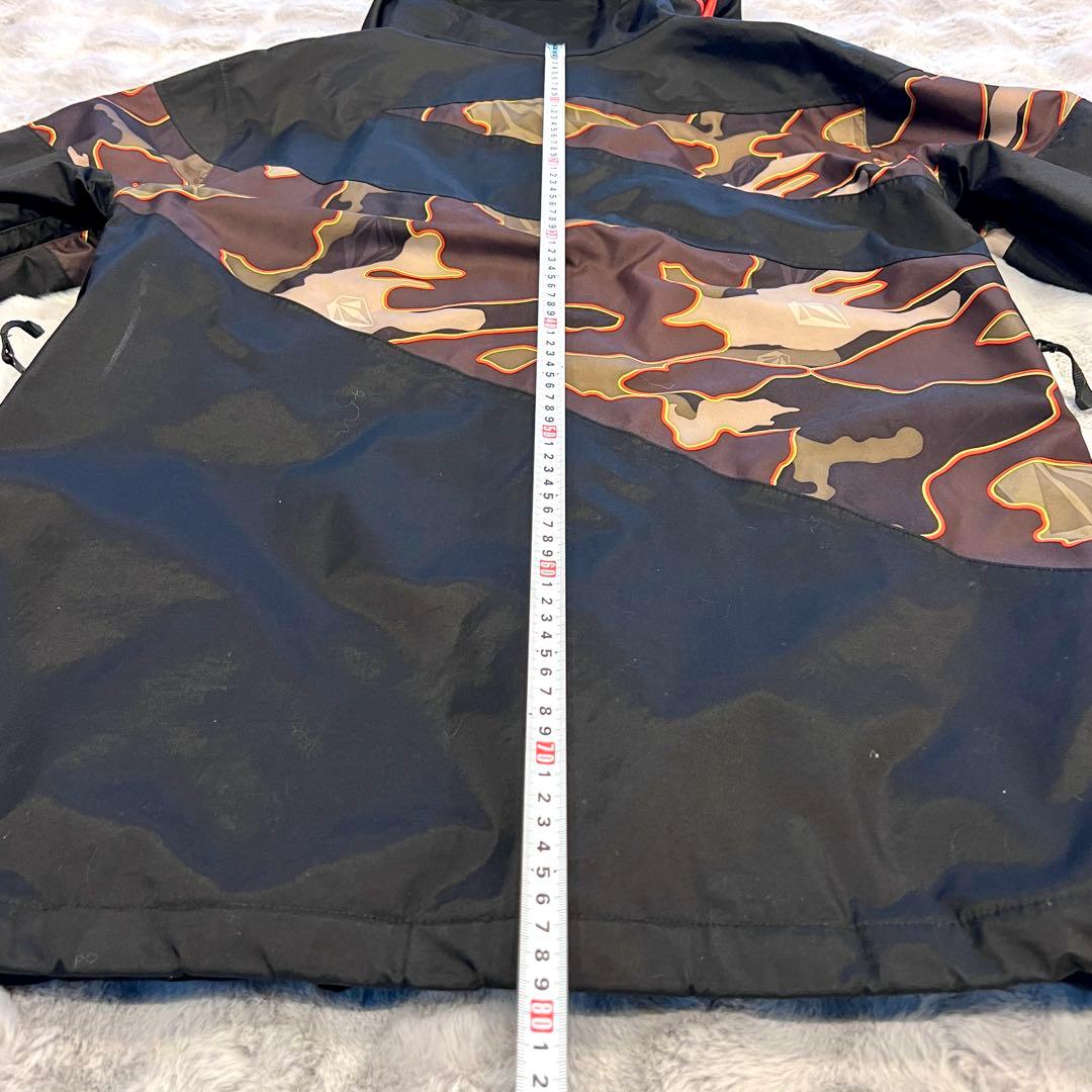 良好　VOLCOM ボルコム　スノーボードウェア　迷彩　カモフラ　M