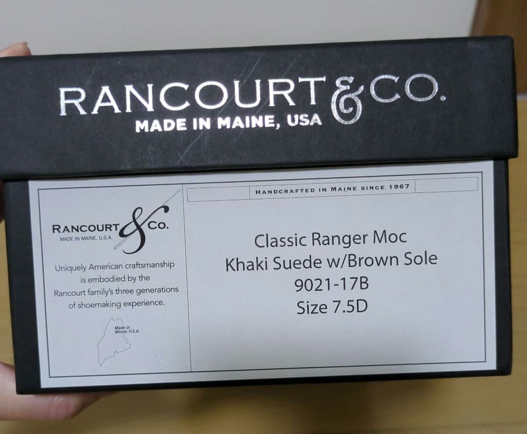 靴 \"RANCOURT&Co. / Classic Ranger Moc