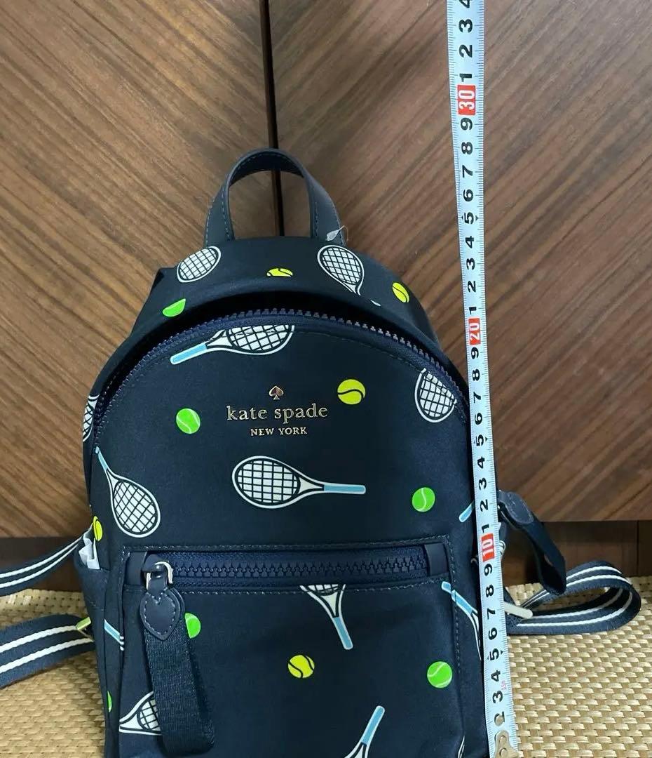 ケイトスペード　テニス柄リュック