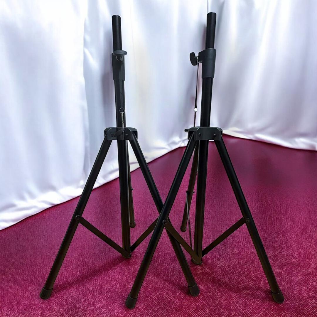 ☆送料無料 美品 三脚 スピーカースタンド 2本 PAスピーカー