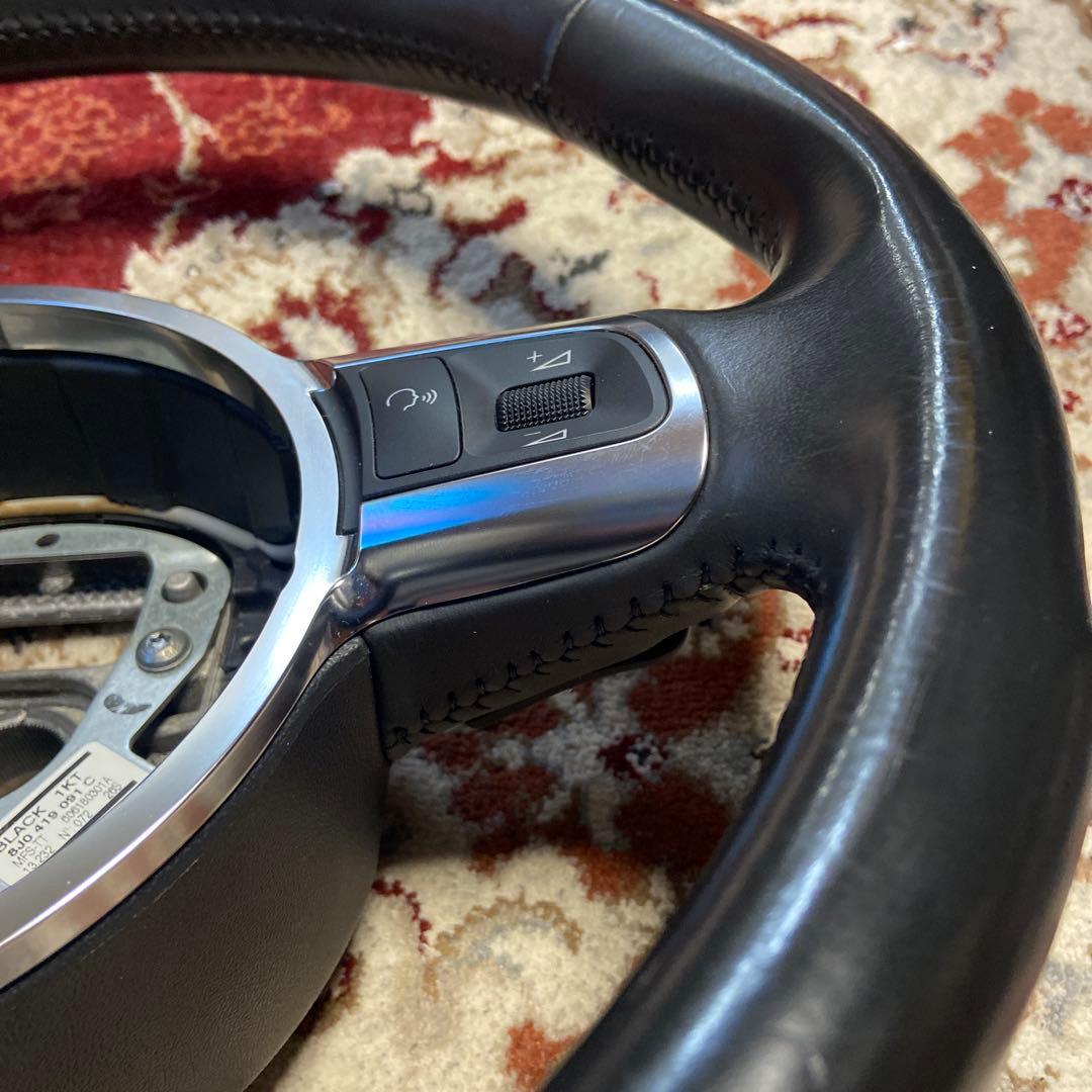 アウディ　純正　パドルシフト付ハンドル