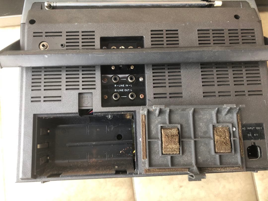 SONY CF-2550 ラジカセなどまとめて3台ジャンク(G25)