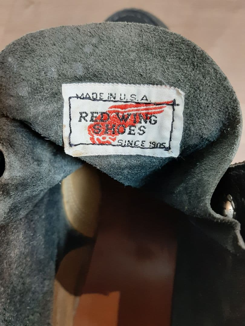 レッドウィング　サイズ９.５Ｅ　２７.５センチ ブラック