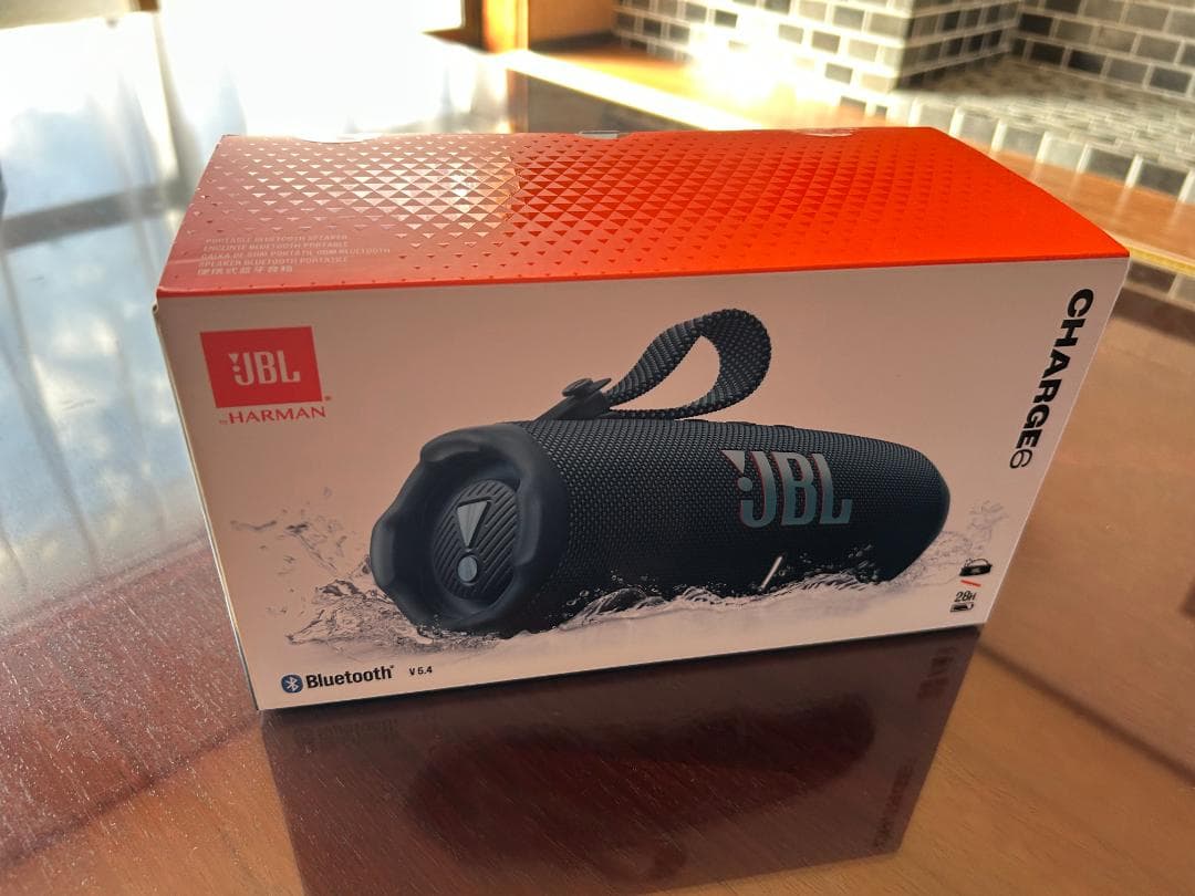 JBL Charge 6 ワイヤレススピーカー　ブルー