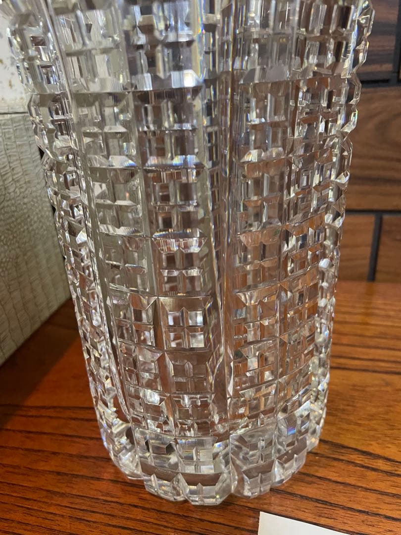 Kagami crystals クリスタル花瓶　大型　重さ約5.2kg 高級