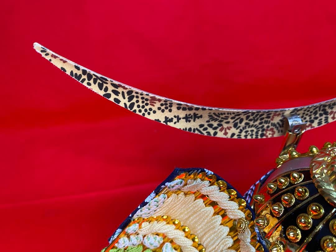 東京久月　五月人形　伊達政宗　兜飾り・甲冑師：玉鳳　作