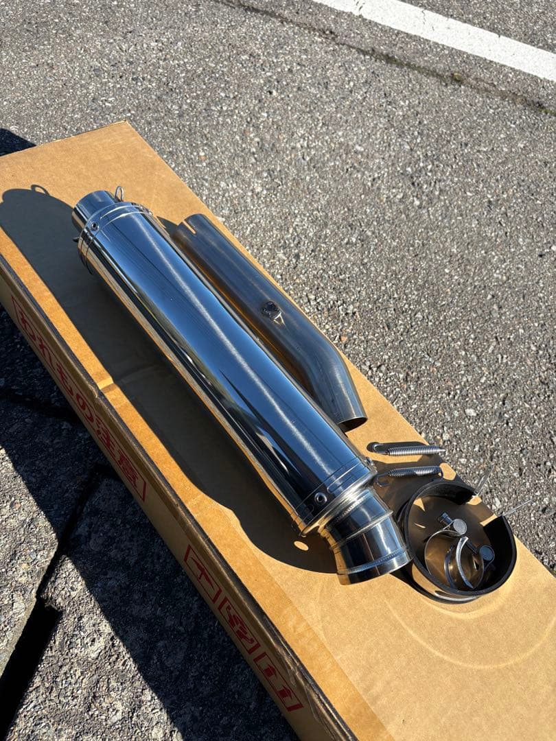 スリップオン ステンレス マフラー CB1300 などに　汎用