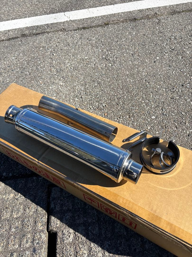 スリップオン ステンレス マフラー CB1300 などに　汎用