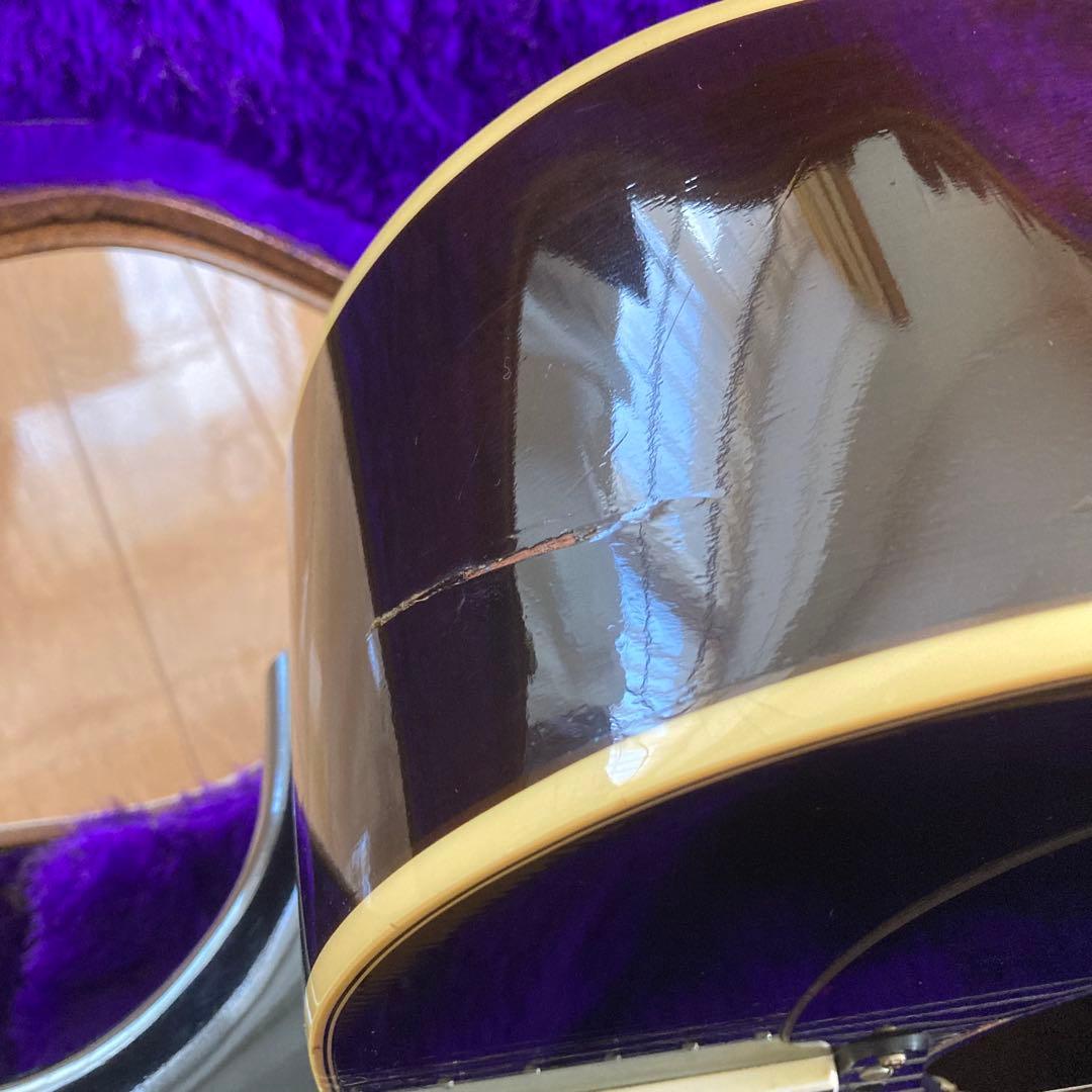 ままままま Gibson J-160e 単板 Xブレーシング リフレット済