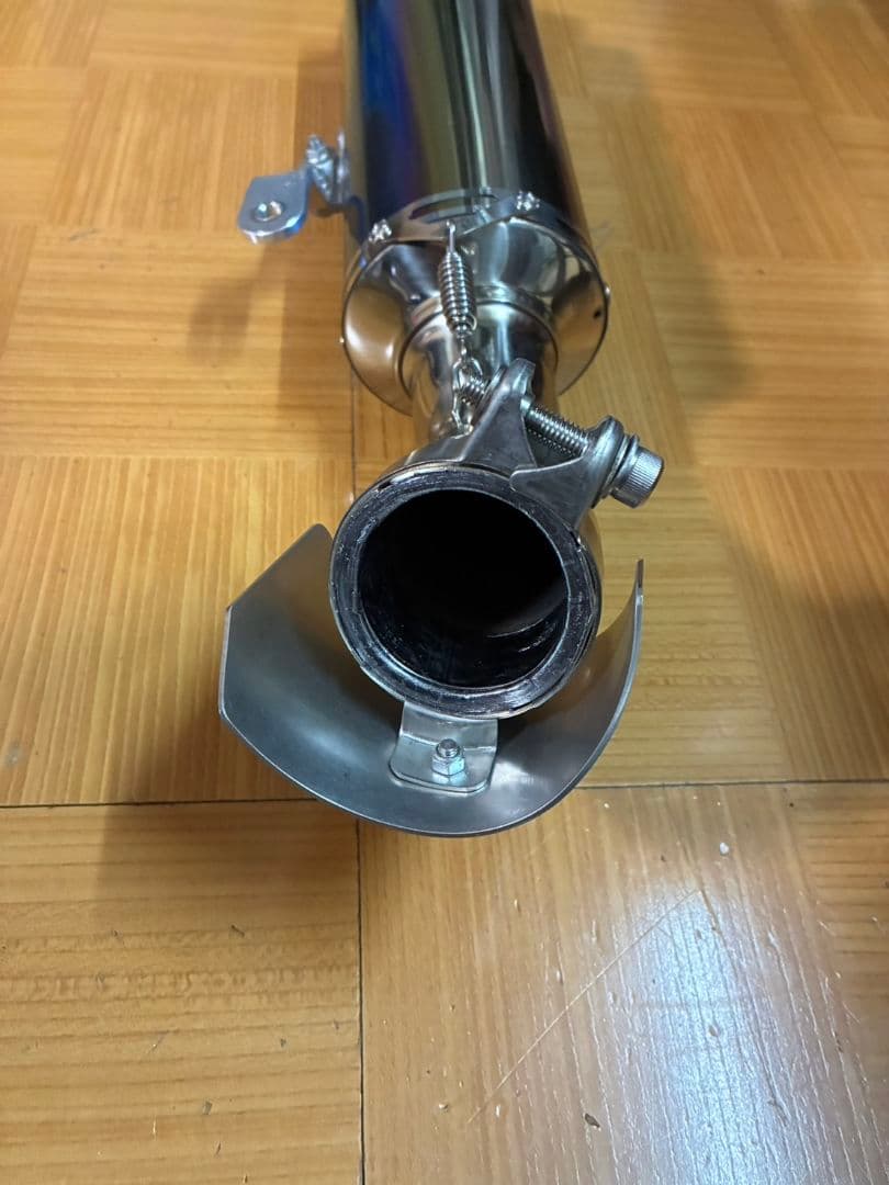 YOSHIMURA ステンレス マフラー ブルー