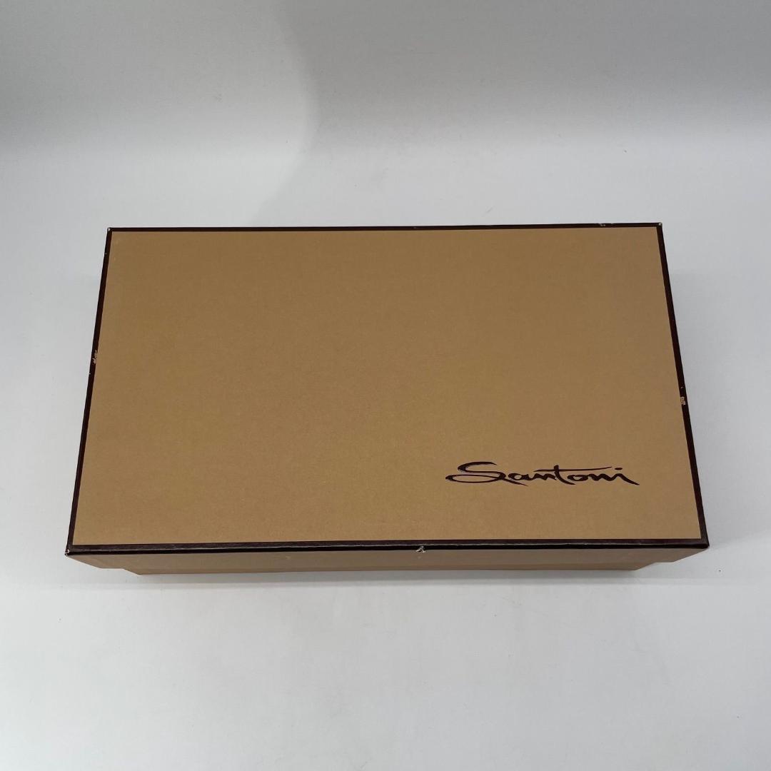 16072✨良品✨サントーニ スエード タッセルローファー 6 1/2 ブラウン