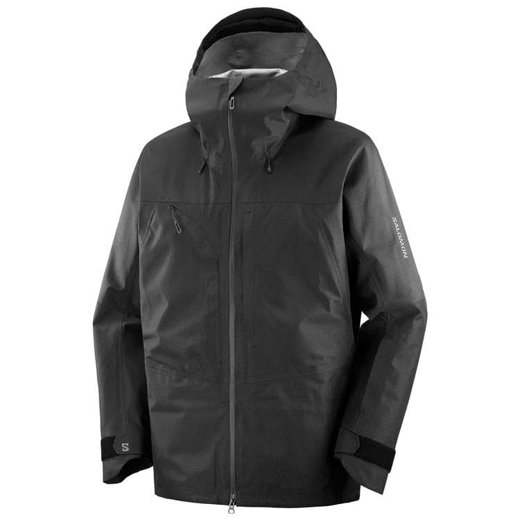 新品 サロモン SONIC 3レイヤー ジャケット LC2285700 M 黒