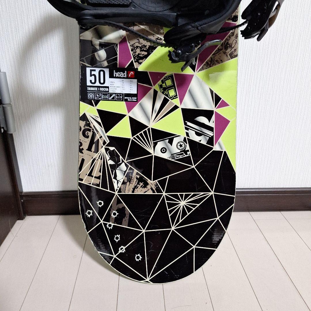 スノーボードセット　ヘッドトリュビュート150センチ　ヘッドMX-Mサイズ