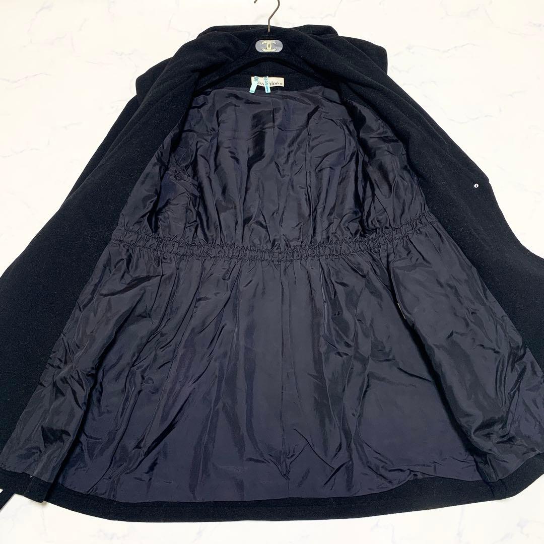 ミスクロエ　カシミヤ混　ウールコート　クリーニング済