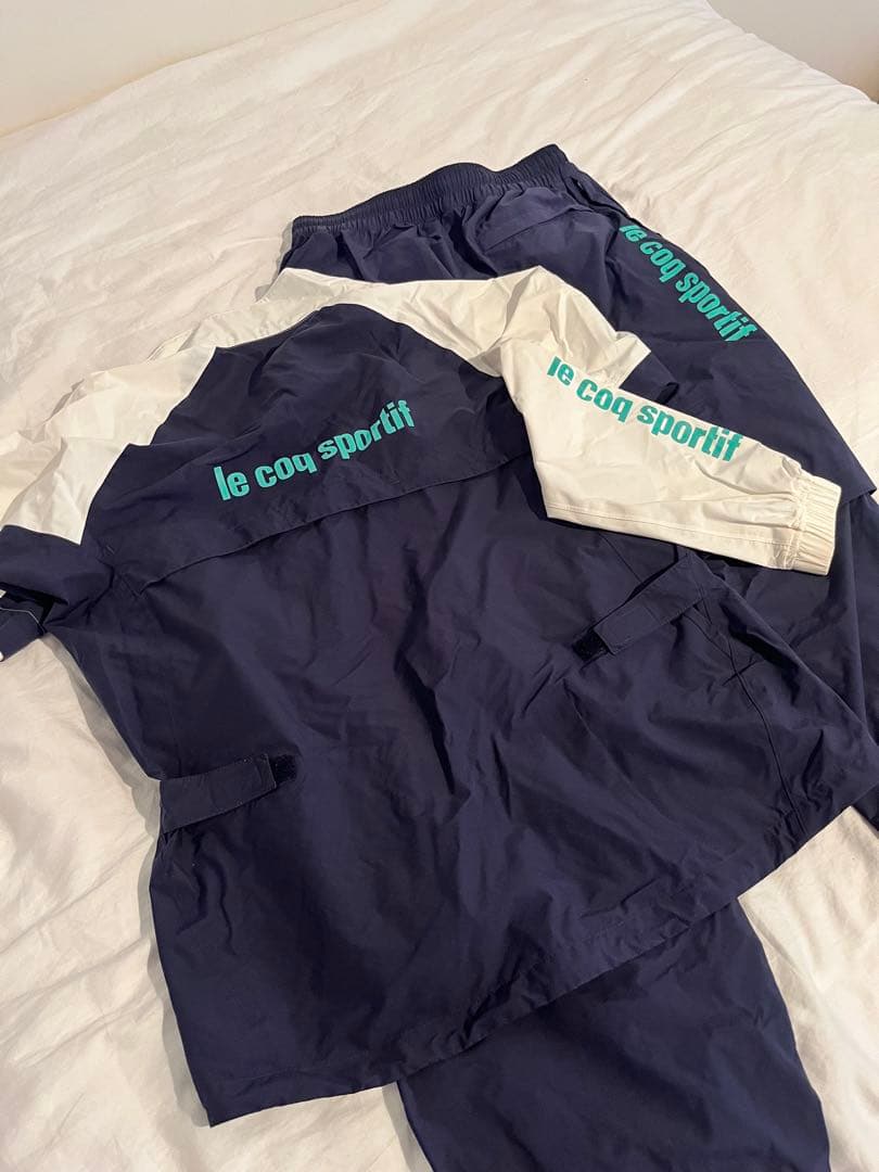 le coq sportif レインウェア 収納袋付き