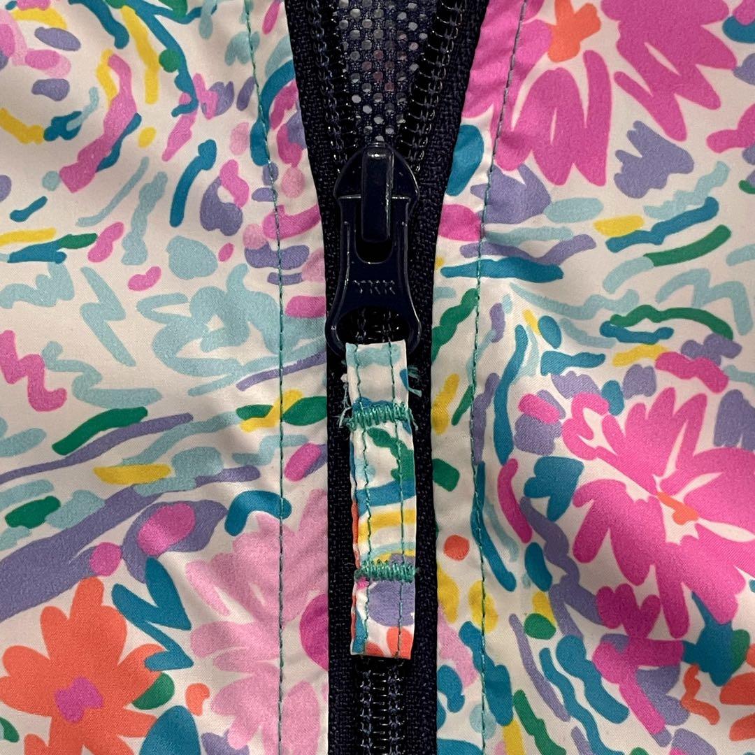 【極美品】　【レアサイズ】　アディダス　ノア　ナイロンジャケット　総柄　古着