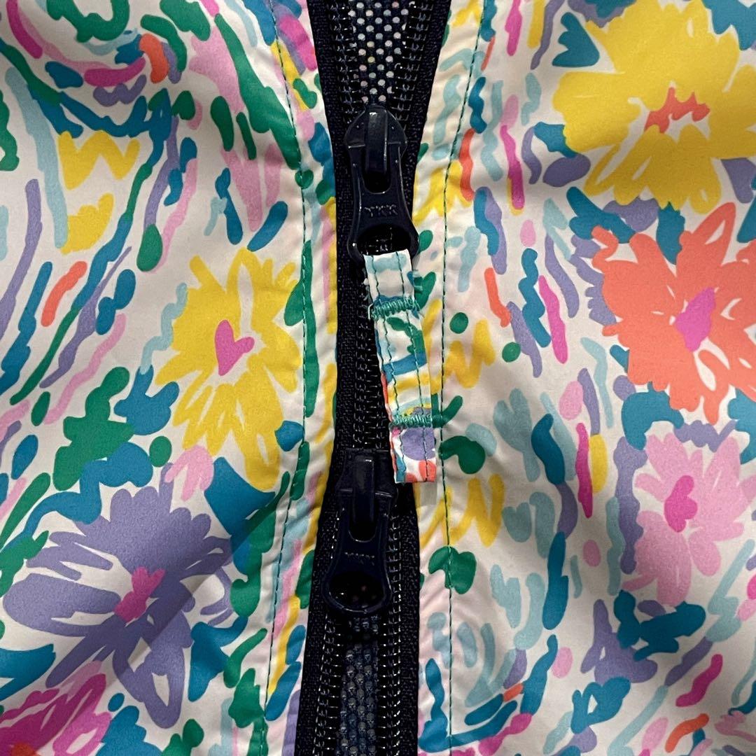 【極美品】　【レアサイズ】　アディダス　ノア　ナイロンジャケット　総柄　古着