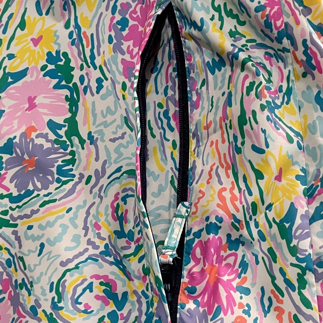 【極美品】　【レアサイズ】　アディダス　ノア　ナイロンジャケット　総柄　古着